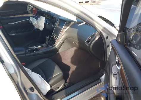 2018 Infiniti Q50 3.0T Luxe z USA, uszkodzony, nr VIN JN1EV7AP2JM364719